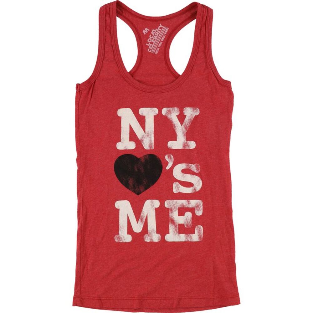 Local Celebrity Womens N.Y Loves Me Tank Top, NWT